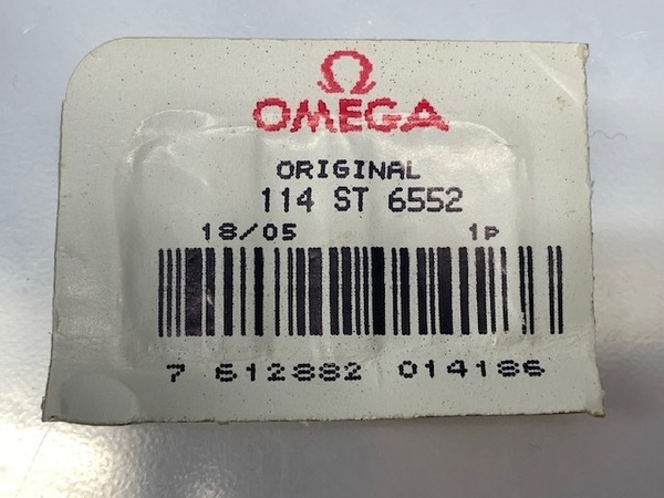 未使用　OMEGA　オメガ コンステレーション レディース　純正部品 駒　１１４ ST ６５５２ ステンレス（TO24033）送料無料