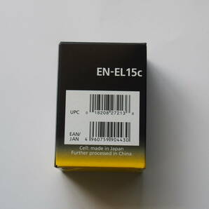 ニコン Li-ionリチャージャブルバッテリー EN-EL15c【新品】 の画像2