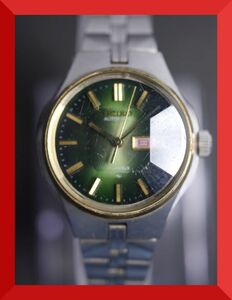 セイコー SEIKO 17石 自動巻き 3針 デイデイト 純正ベルト カットガラス 2206-0320 女性用 レディース 腕時計 x670 稼働品