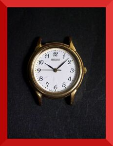 セイコー SEIKO クォーツ 3針 7N01-6880 女性用 レディース 腕時計 日本製 x685