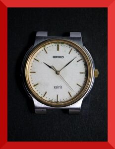 セイコー SEIKO スピリット SPIRIT クォーツ 3針 5P31-6A50 男性用 メンズ 腕時計 x770 稼働品