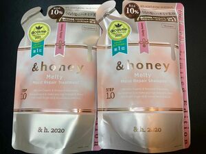 アンドハニー メルティ シャンプー＆トリートメント　10%増量セット Melty honey