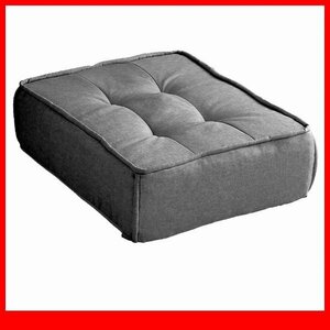  диван подушка * новый товар / пол подушка 1 местный . сиденье / ткань карман пружина надежный сделано в Японии конечный продукт / серый /a3