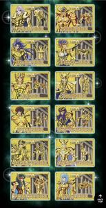 聖闘士星矢 一番くじ F賞 ビジュアルボード 12種コンプリートセット
