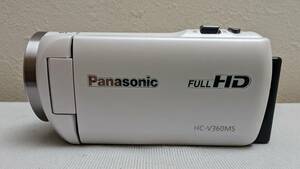 Panasonic パナソニック HC-V360MS (白) デジタルハイビジョン・ビデオカメラ