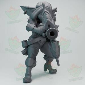 ゴブリン砲手のハイラ（Hila Goblin Gunner）D&D・TRPG用 3Dプリント ミニチュア 未塗装