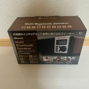 未使用品 VERTEX Bluetoothスピーカー Multi Bluetooth Speaker/BTS-V004BOX(生産終了) ワイヤレス リモコン付き