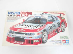 ●TAMIYA 1/24 スポーツカーシリーズ No.161 ニスモ クラリオン GT-R LM '95ル・マン出場車 ディスプレイモデル 24161 未組立 プラモデル