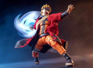 S.H.Figuarts.... Naruto . person mode coat . volume thing set 