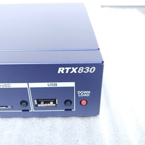 YAMAHA RTX830 ギガアクセス VPN ルーター ヤマハ 動作品 の画像2