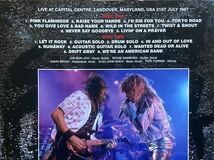 BON JOVI ボンジョヴィ / LANDOVER 1987 SOUNDBOARD 2CD＋DVD SLIPPED INTO THE NIGHT 1987_画像4