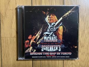 MICHAEL SCHENKER 'S マイケルシェンカー / BRIDGE THE GAP IN TOKYO 2014 2CD