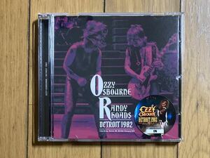 OZZY OSBOURNEoji- oz bo-n/ DETROIT 1982 2CD Landy rose 