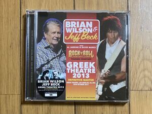 BRIAN WILSON & JEFF BECK ブライアンウィルソン＆ ジェフベック / GREEK THEATRE 2013 DEFINITIVE MASTER 2CD ビーチボーイズ