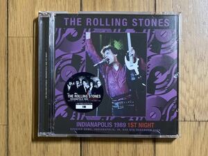 ROLLING STONES ローリングストーンズ / INDIANAPOLIS 1989 1ST NIGHT 2CD