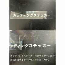 おもしろステッカー 自爆装置装備車両 ミニサイズ カッティングステッカー 白色_画像7