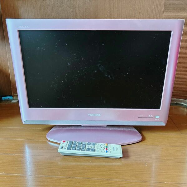 東芝 TOSHIBA REGZA レグザ 19A8000 ピンク テレビ