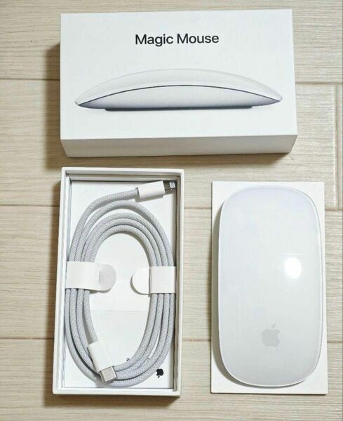 美品　Apple Magic Mouse MK2E3J/A Multi-Touch対応 マジックマウス3 ホワイト　A1657