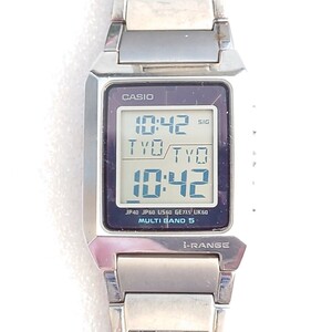 1111 иен ~ прекрасный товар CASIO Casio IRW-M200 i-RANGE Data Bank наручные часы цифровой 