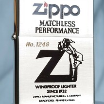 1111円～ ZIPPO 未使用 ウィンディ レディ LIMITED EDITION №1246 1996年製 SILVER Color 箱有り 取説 ジッポー オイルライター USA_画像3