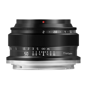 銘匠光学 TTArtisan 50mm f/2 ニコンＺマウントニコン レンズ nikon 単焦点レンズ ブラック フルサイズ 標準