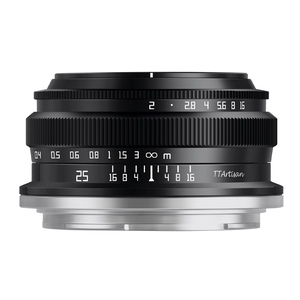 . Takumi optics TTArtisan 25mm f/2 C Nikon Z mount Nikon lens nikon single burnt point lens . wide-angle APS-C