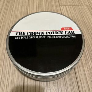 TACCAR THE CROWN POLICE CAR 1:64 SCALEDIECAST MODEL POLICE CAR COLLECTION