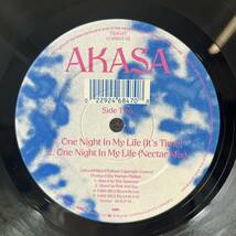 12 レコード / Akasa / One Night In My Life / YZ-405T _画像4