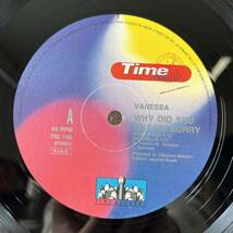 美盤 12 レコード / Vanessa / Why Did You Say I’m Sorry / TRD-1182 _画像3