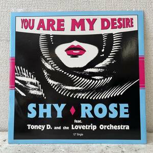 12 レコード / Shy Rose Feat. Toney D. and the Lovetrip Orchestra / You Are My Desire / 良盤 FAN-1205 