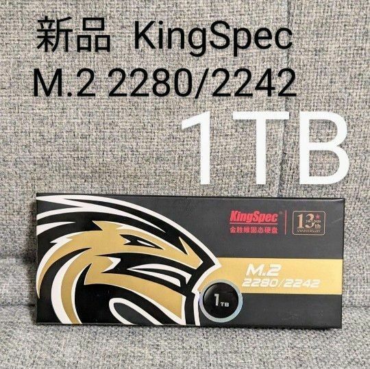 1TB 内蔵型 SSD KingSpec M.2 2280 2242 intel