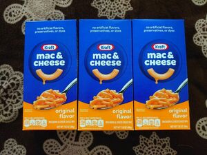Kraft mac&CHeese クラフト マカロニ&チーズ 206g×3 賞味期限 2024年7月7日