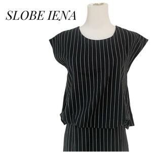 SLOBE IENA スローブイエナ　レディース　膝丈ワンピース　ストライプ