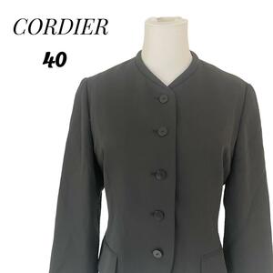 CORDIER コルディア【40】レディース　ジャケット　アウター　グレー