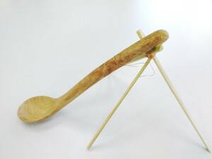  hand made wooden spoon chestnut material 