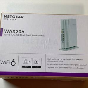  NETGEAR AX3200 Dual Band Access Point ルータ＋ワイヤレスアクセスポイント WAX206-100JPS WiFi6の画像1
