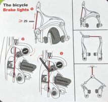 【即購入可】自転車　ブレーキランプ　テール　バイク　チャリ　ライト　ブレーキ_画像7