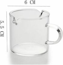 【即購入可】エスプレッソ　ショットグラス　計量カップ　コップ　グラス　ガラス_画像2
