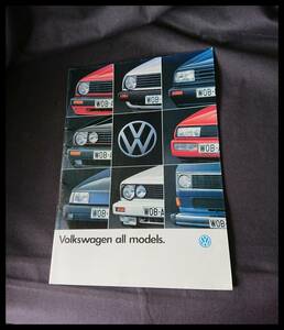 [ VW all models all model catalog ] [ Golf Jetta etc. ] W-334