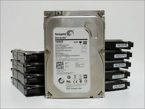 Seagate 3.5インチHDD ST1000DM003 1TB SATA 10台セット #12286