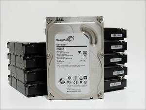 Seagate 3.5インチHDD ST2000DM001 2TB SATA 10台セット #12289