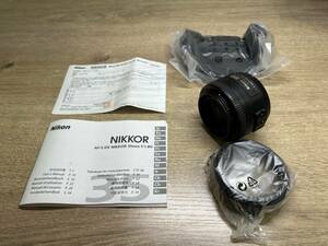  NIKON ニコン AF-S DX 35mm F1.8G 動作未チェック現状渡し品 539/60