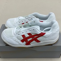 (新品) ◆小さめ◆アシックス◆asics◆22.5cm◆スポーツシューズID-Ⅲ◆ホワイト/レッド◆体育館シューズ◆運動靴◆上履き◆室内履き◆_画像3