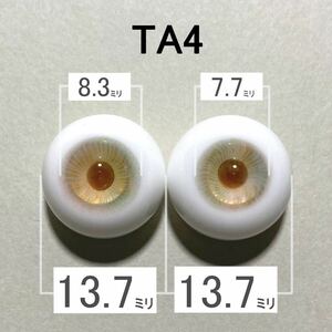 【TA4】約13.5ミリ グラスアイ