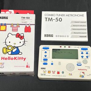 KORG コルグ チューナー チューナーメトロノーム　ハローキティ　hellokitty ホワイト