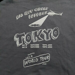 RED HOT CHILI PEPPERS レッチリ☆UNLIMITED LOVE WORLD TOUR 2024☆東京リミテッドブラックパーカーXL☆新品未開封