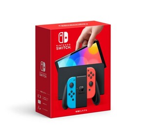 新品未使用　 Nintendo Switch 有機ELモデル Joy-Con(L) ネオンブルー/(R) ネオンレッド 本体 任天堂スイッチ