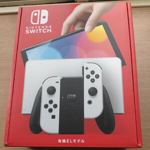 新品未使用品　任天堂 Nintendo Switch ニンテンドースイッチ Joy-Con ホワイト 本体 有機ELモデル 新型 