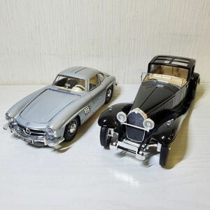 ●LM45【送80】1円～ 1/18 ブラーゴ メルセデス・ベンツ 300SL / ソリド SOLIDO BUGATTI 41 ROYALE 1930 セット 箱なし