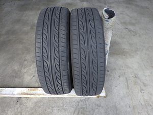 T225-73　ラジアルタイヤ　グットイヤー　EAGLE LS2000　165/55R15　2020年　２本セット　個人宅発送不可商品